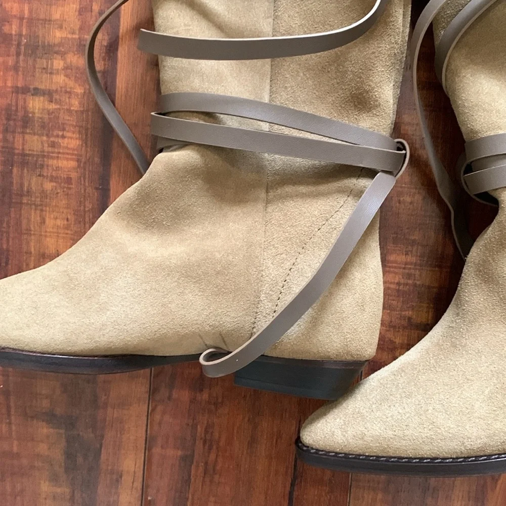 isabel marant suede boots - Picture 2 of 4